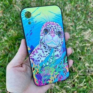 Lisa Frank iPhone XR case Rainbow Reef Seal vintage 90s